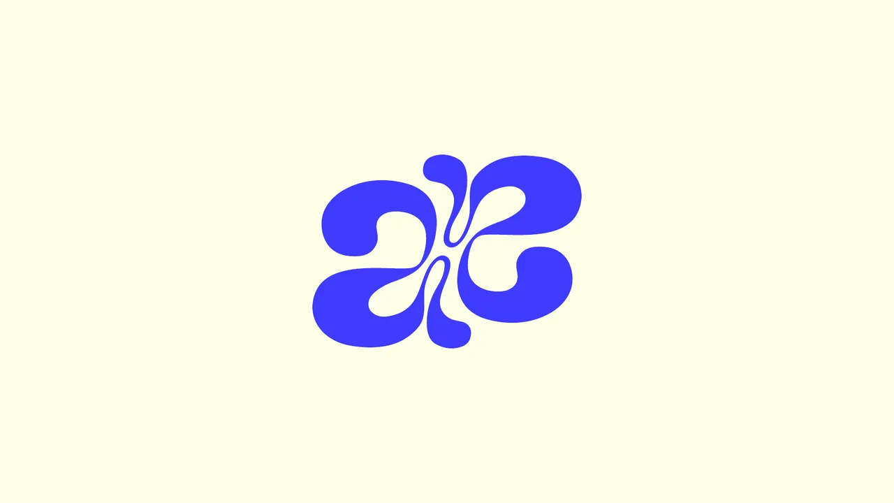 Albspire purple monogram on a pale cream background