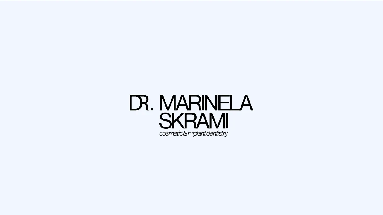 Dr. Marinela Skrami primary wordmark for cosmetic and implant dentistry